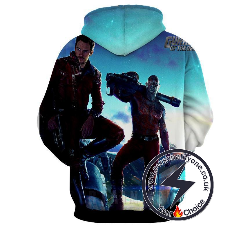 Drax the destroyer 3D-Guardian Of Galaxy Hoodies